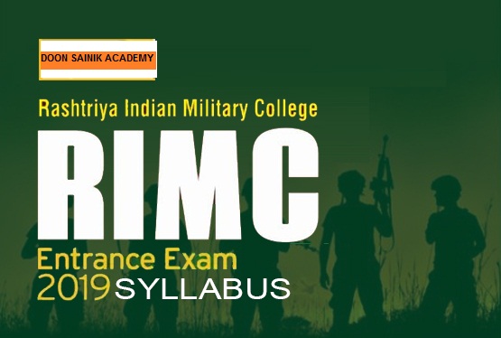 RIMC Entrance Exam in Dehradun
