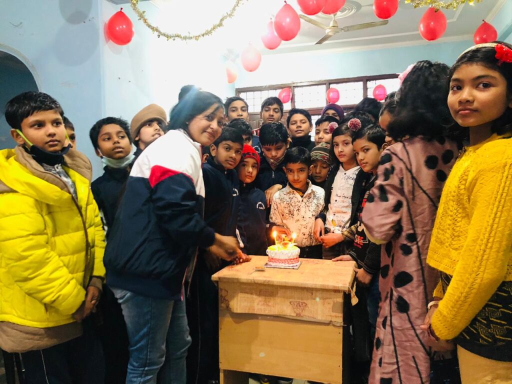 Birthday celebration in doon sainik academy