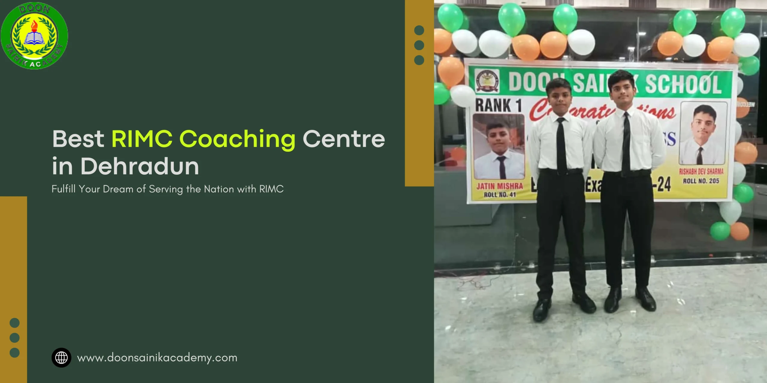 Best RIMC Coaching Centre in Dehradun