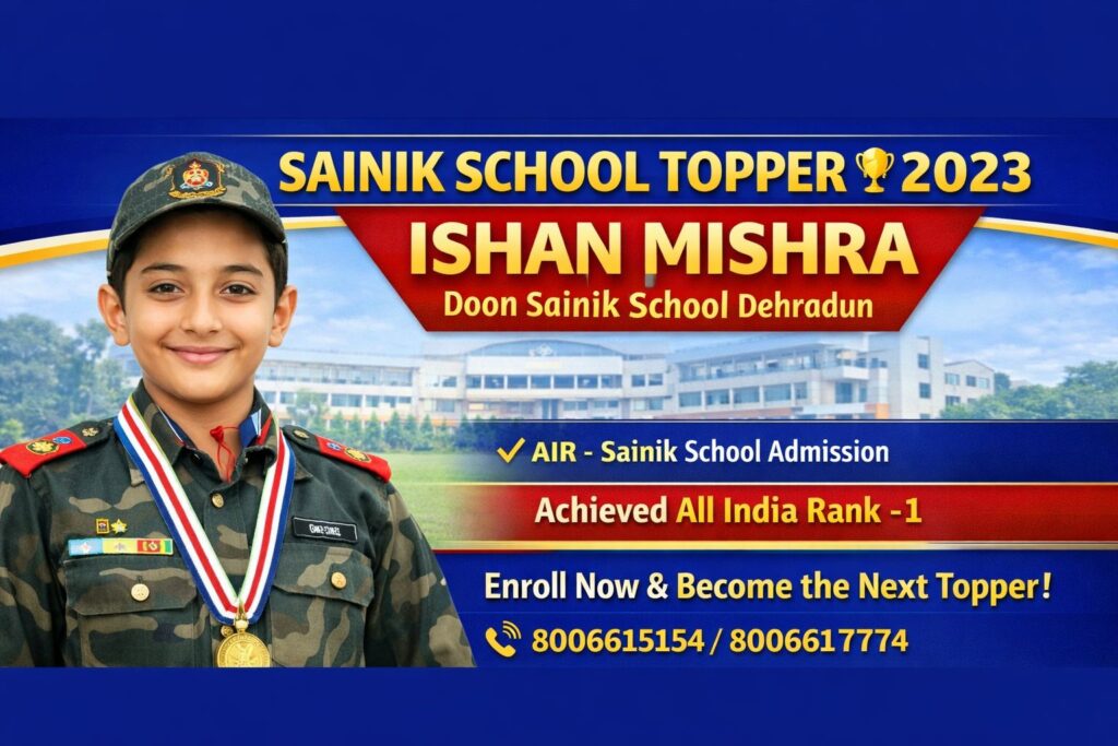 Best Sainik School Coaching in Dehradun -Doon Sainik Academy