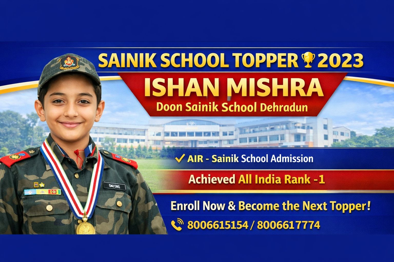 Best Sainik School Coaching in Dehradun – RIMC, RMS