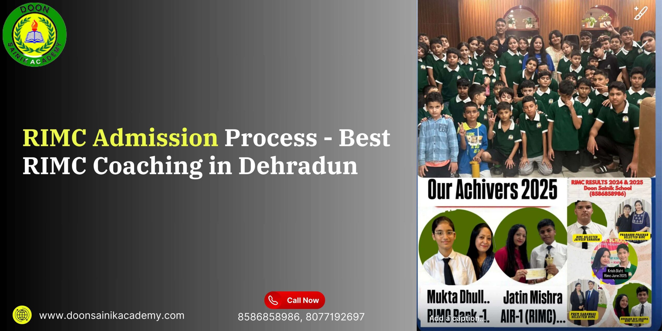 RIMC Admission Process – How to Apply for RIMC in Dehradun?